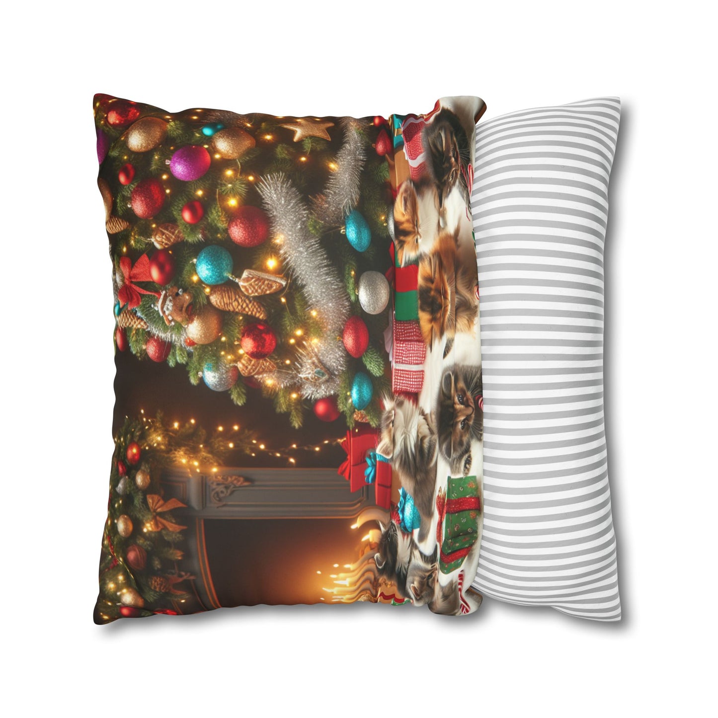 Christmas kittens for that cozy feel