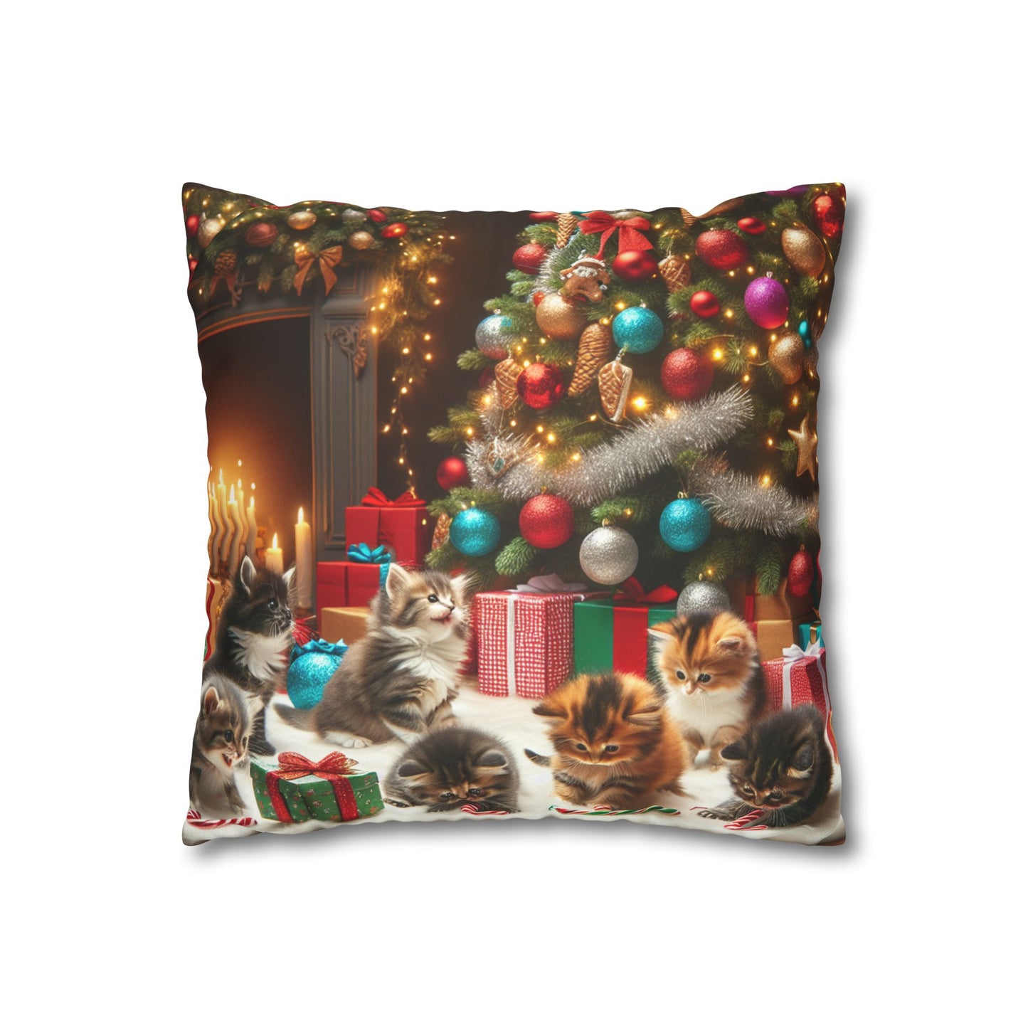 Christmas kittens for that cozy feel