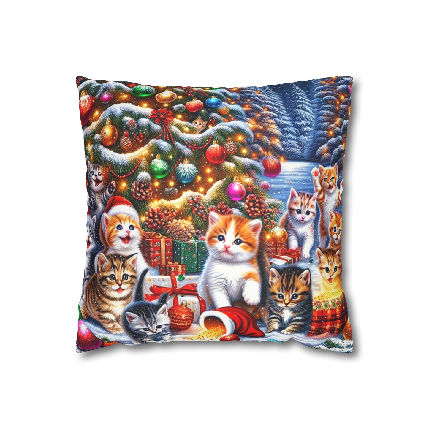 Christmas kittens for that cozy feel