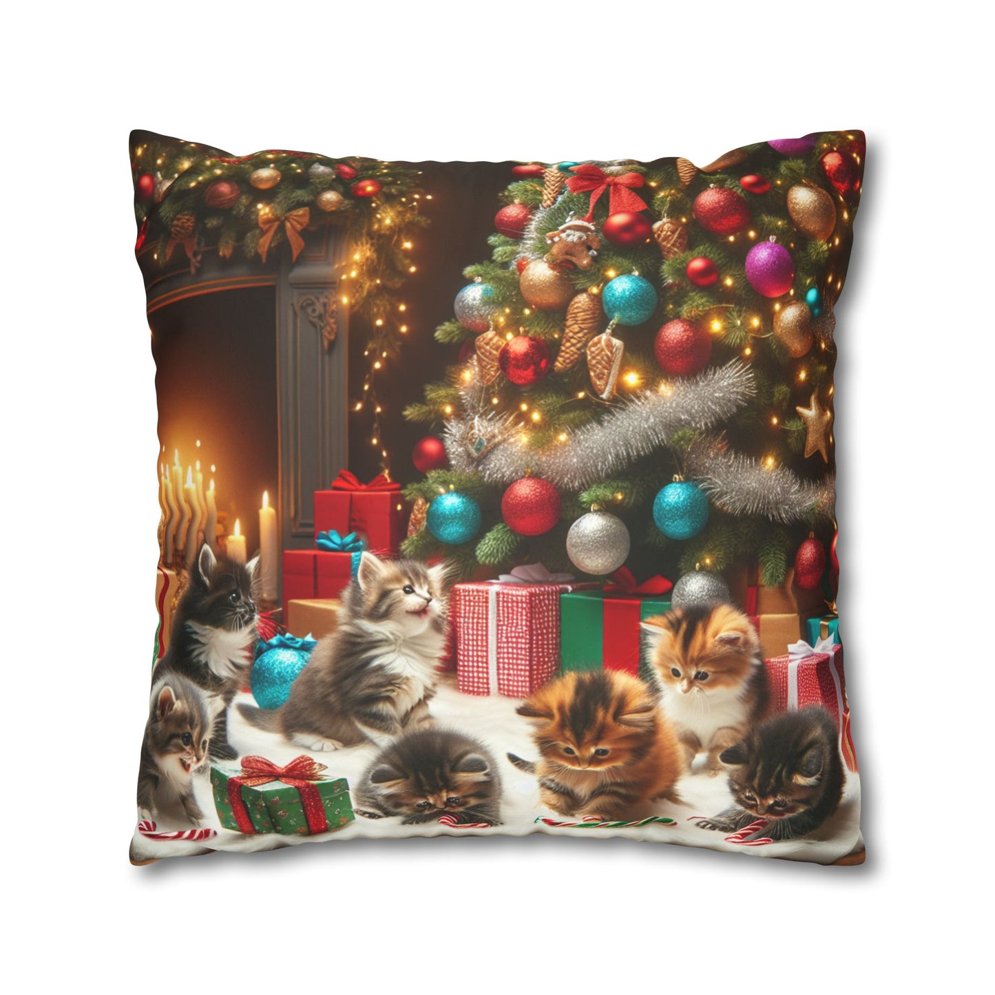Christmas kittens for that cozy feel