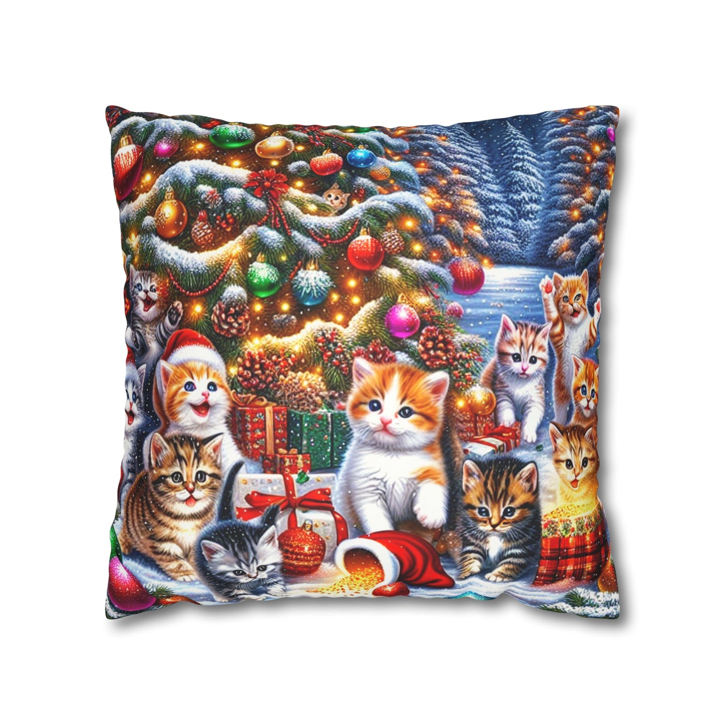 Christmas kittens for that cozy feel