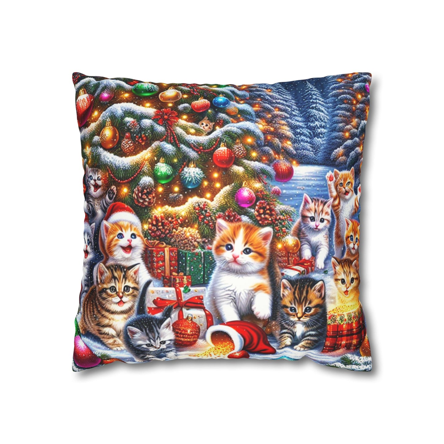Christmas kittens for that cozy feel