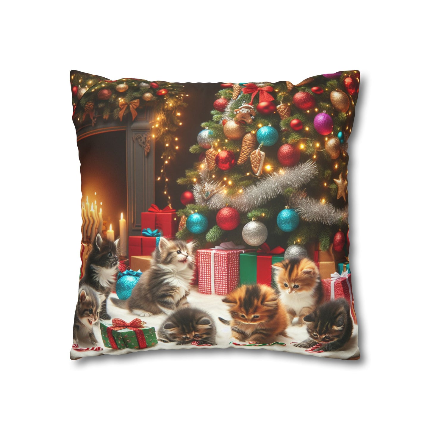 Christmas kittens for that cozy feel