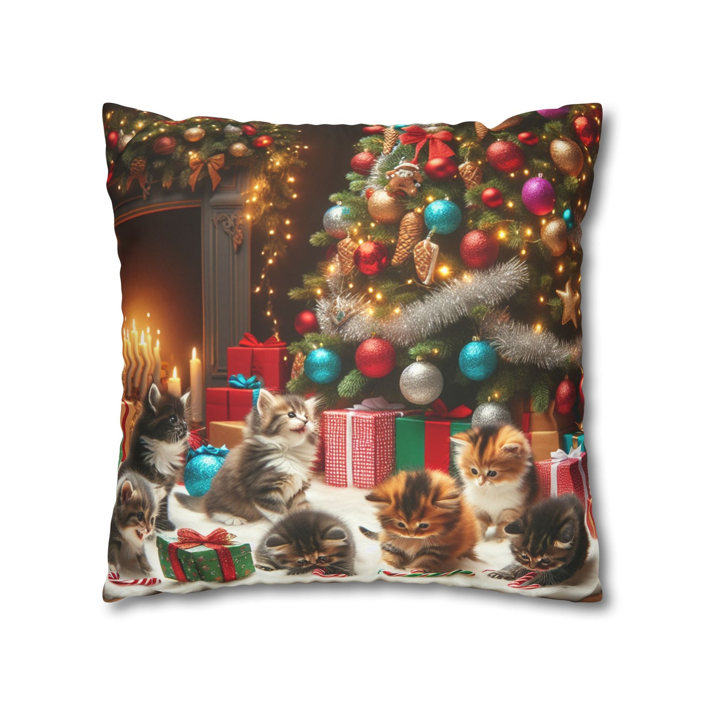 Christmas kittens for that cozy feel