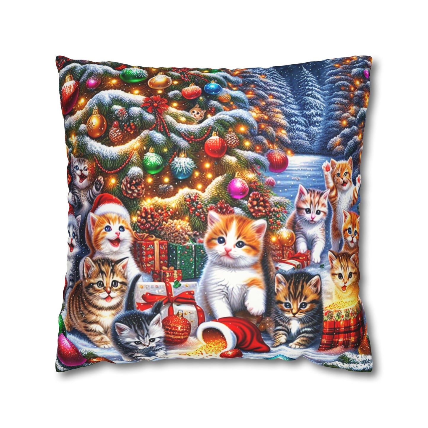 Christmas kittens for that cozy feel
