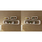 Wall Cube Shelves 6 pcs White